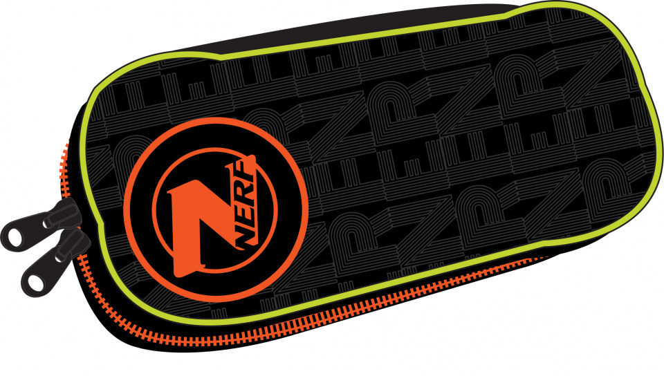 NERF peračník junior 23,5 x 10,5 x 6 cm polyester čierny