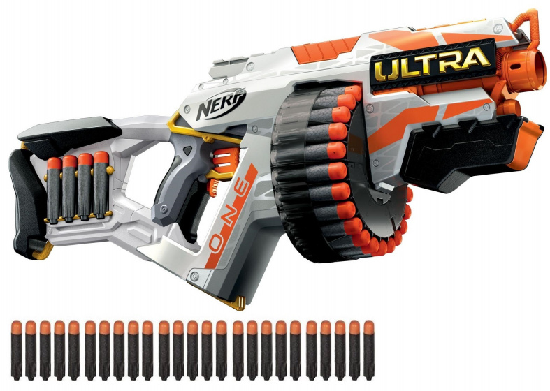 NERF Fortnite Ultra One Blaster 40 cm biela/oranžová