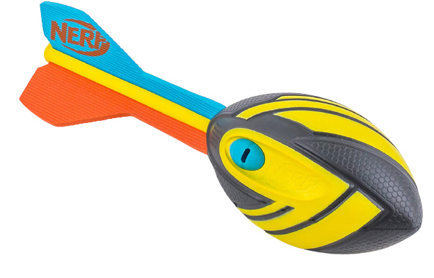 NERF vrhacia raketa Vortex Aero 32 cm penová žltá/šedá