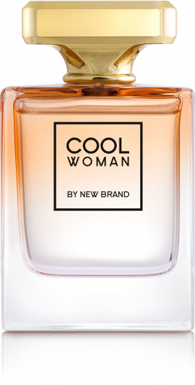 New Brand parfumovaná voda Cool Woman transparentná/zlatá 100 ml