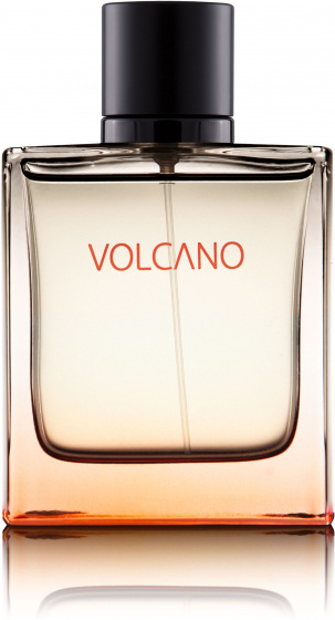 New Brand toaletná voda Volcano pánska oranžová/čierna 100 ml