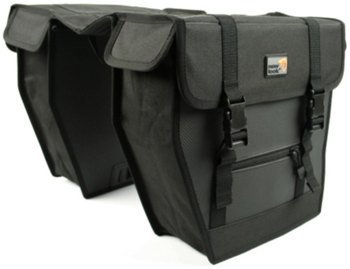 New Looxs dubbele fietstas superior 27l zwart