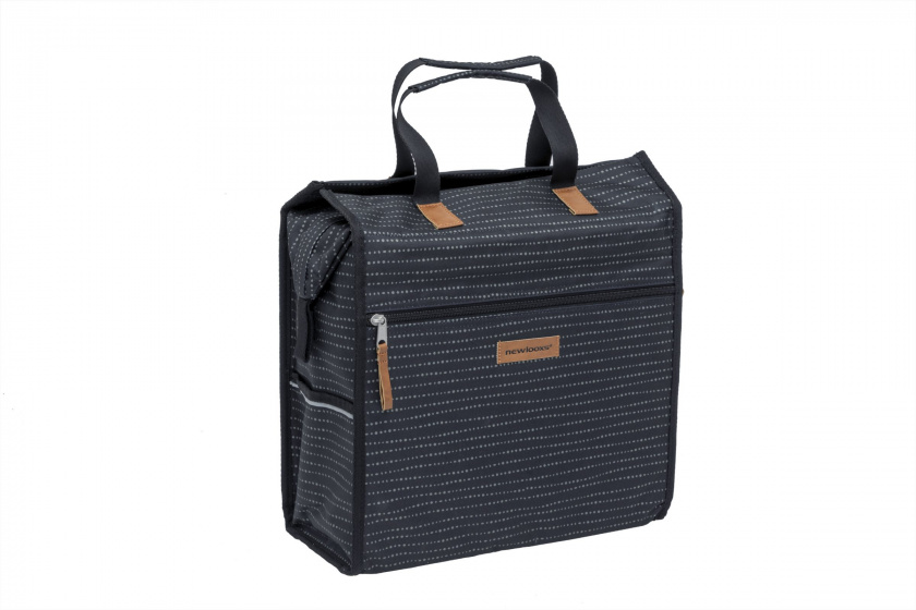 New Looxs shopper fietstas lilly nomi 18 liter polyester zwart