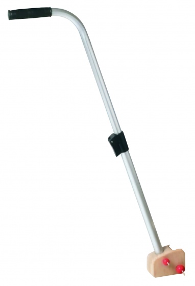 Nic loopwagen uitbreiding CombiCar duwstok 60 90 cm Zilver