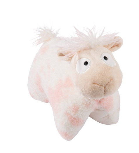 Nici knuffelkussen baby cloudi junior 34,5 cm polyester beige