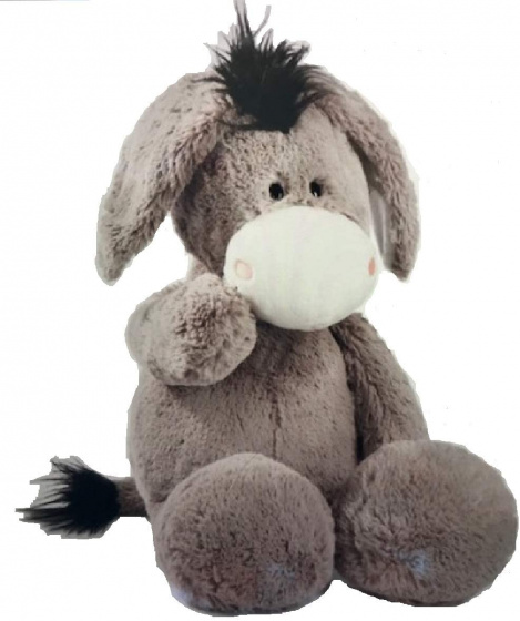 soft toy junior 80 cm plush grey