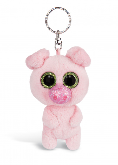keyring Glubschis pig junior 9 cm plush pink
