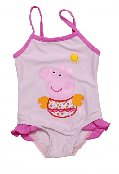 swimsuit Peppa Pig girls textile light pink size 3-4 years