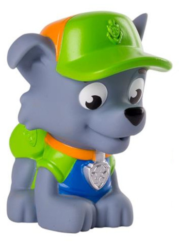 bathing toy Paw Patrol Rocky 12 cm grey/green