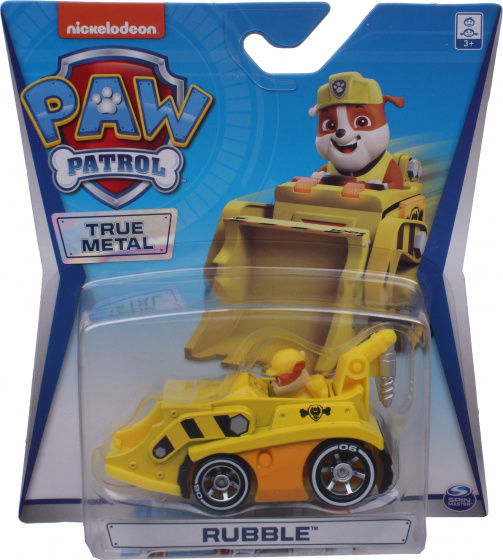 Nickelodeon buldozér Paw Patrol Rubble Dino Rescue žltý