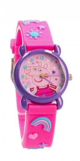 watch Peppa Pig girls 21 x 3 cm pink/purple