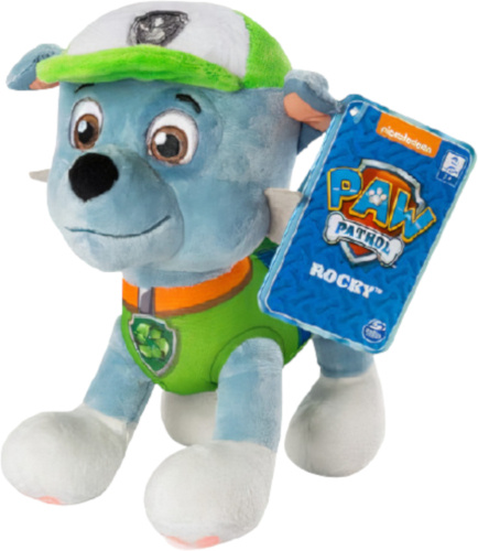 Nickelodeon plyšová hračka Paw Patrol Rocky 20 cm plyš modrá / zelená