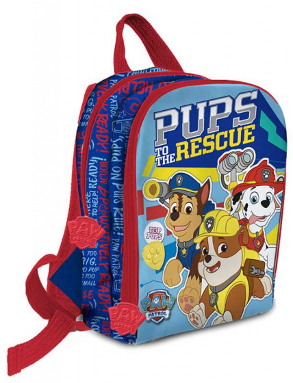 Nickelodeon rugzak paw patrol 7 liter polyester blauw/rood