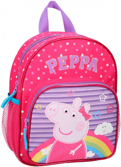 Nickelodeon backpack Peppa Pig 6.6 litres polyester pink/purple