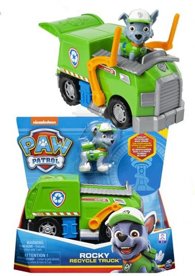 play figure Rocky Paw Patrol 12 cm green 2-piece