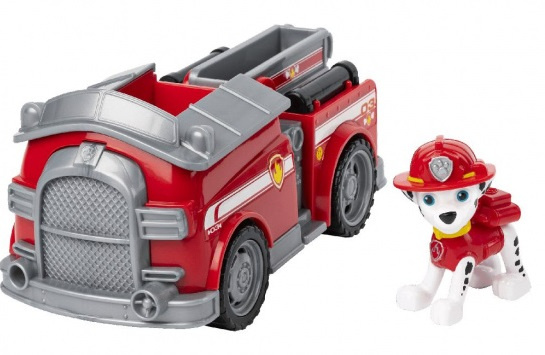 marshall Paw Patrol 12 cm red 2-part playing figure