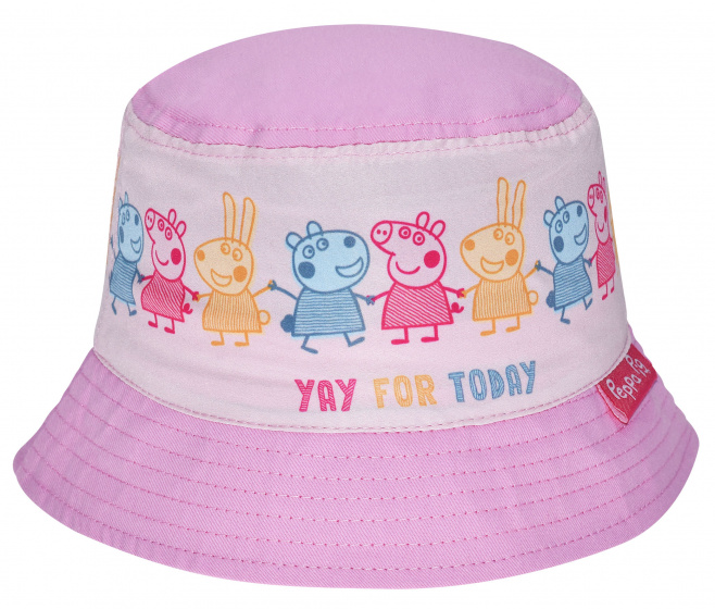 sun hat Peppa Pig girls cotton pink size 50