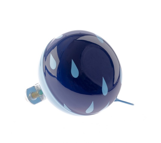 Niet Verkeerd fietsbel drops ding dong staal 60 mm blauw