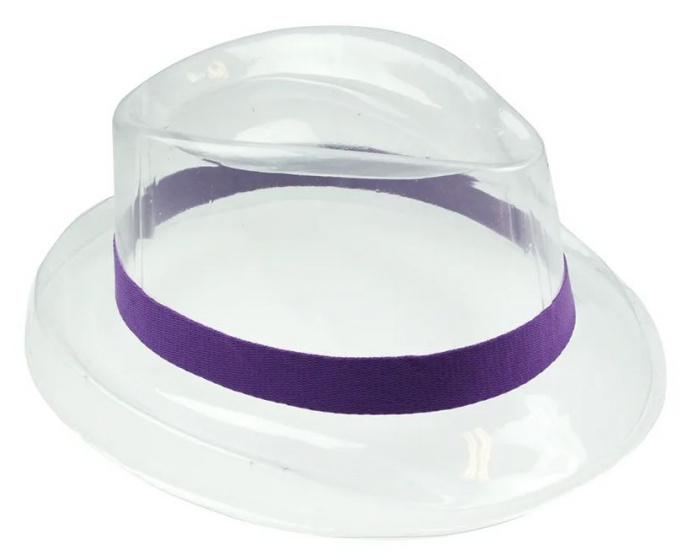 hat string elastic 60 cm nylon purple