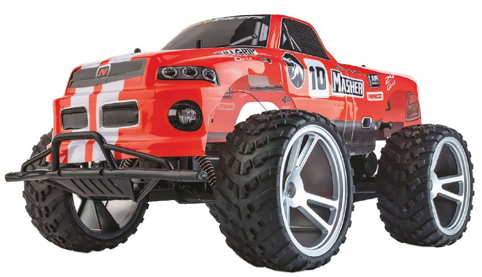 Ninco raceauto rc high speed buggy 1 10 rubber rood 2 delig