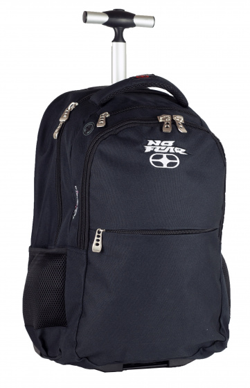 No Fear trolley rugzak 40 liter 48 x 32 cm polyester zwart