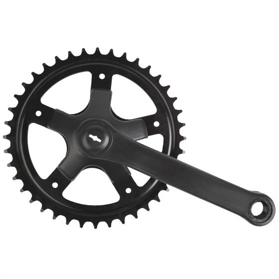 Non-Branded kľuky 40T 152 mm čierne