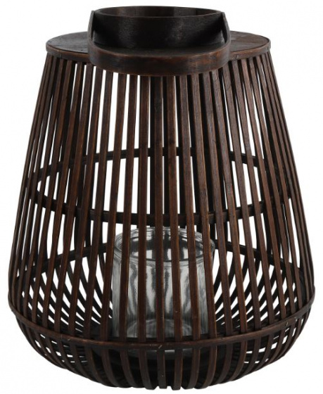 Non Branded windlicht Aira 35 x 40 cm staal bruin Non Branded windlicht Aira 35 x 40 cm staal bruin