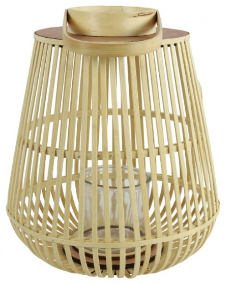 Non Branded windlicht Aira 35 x 40 cm staal naturel Non Branded windlicht Aira 35 x 40 cm staal naturel