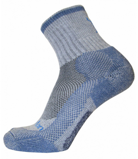 Trekking Light wall socks mt 42-44 blue/grey