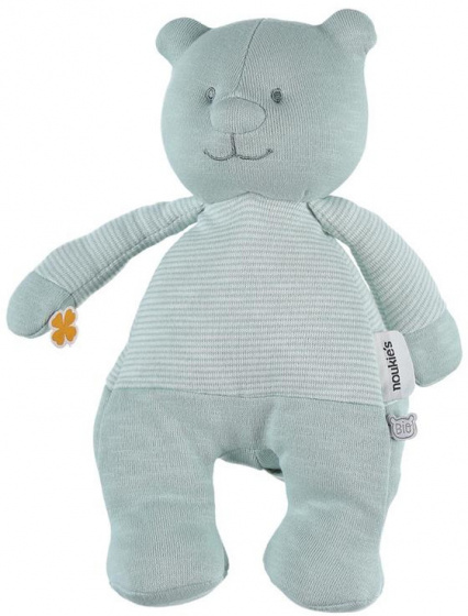 Noukie knuffelbeer Nouky junior 21 x 46 cm katoen mintgroen Noukie knuffelbeer Nouky junior 21 x 46 cm katoen mintgroen
