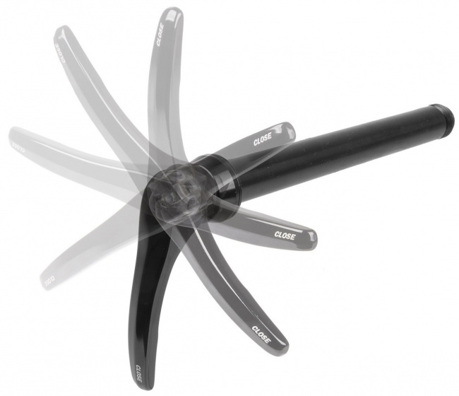 Novatec steekas achter zwart 148 mm