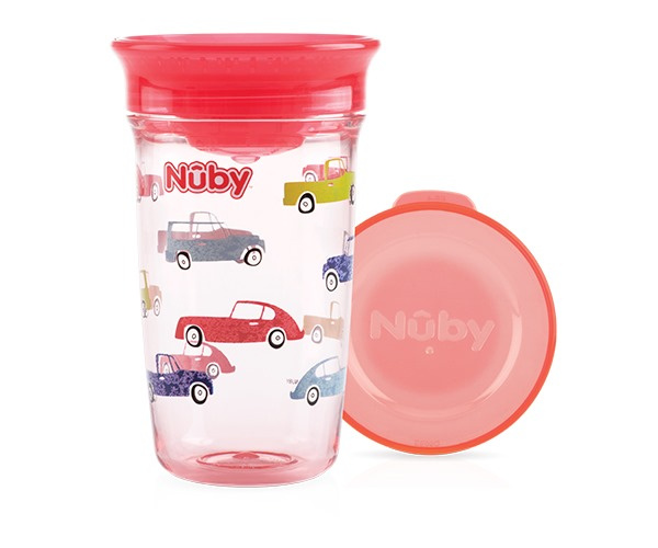 360° Wonder cup from Tritan 300ml red 6m+
