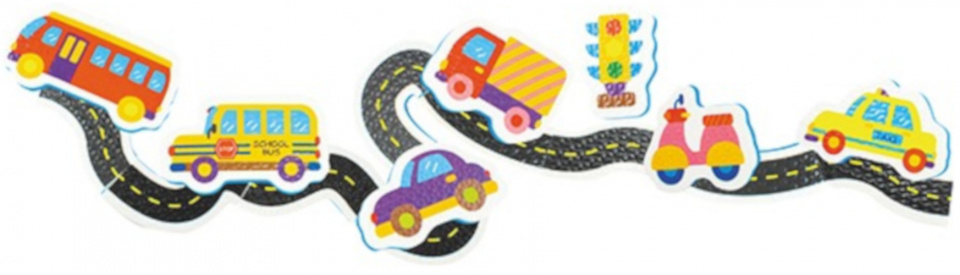 Nuby badspeelgoed Verkeerset junior schuim 8 delig Nuby badspeelgoed Verkeerset junior schuim 8 delig