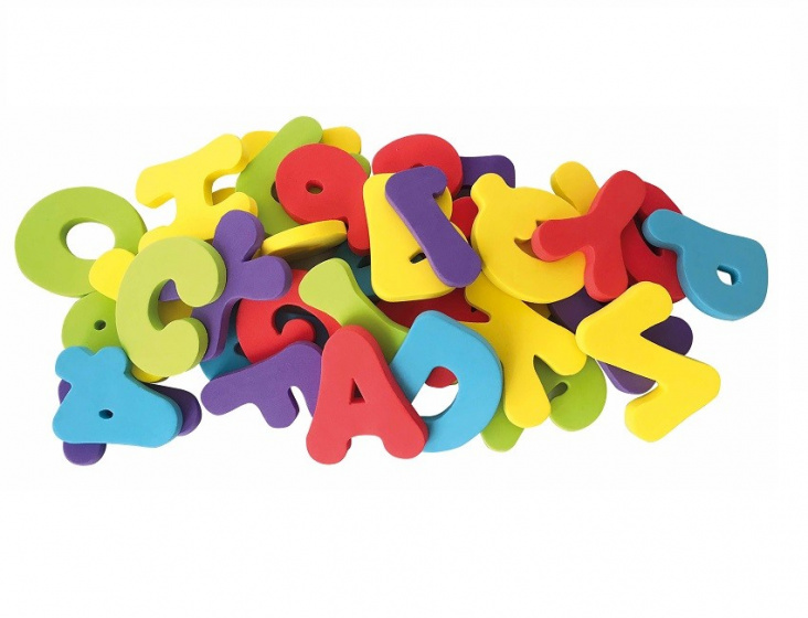 Nuby badspeelgoed Letters en Cijfers junior schuim 36 stuks Nuby badspeelgoed Letters en Cijfers junior schuim 36 stuks