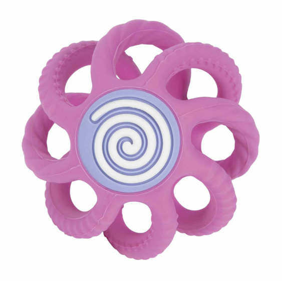 bite ball foldable 10,8 x 9,4 cm silicone pink