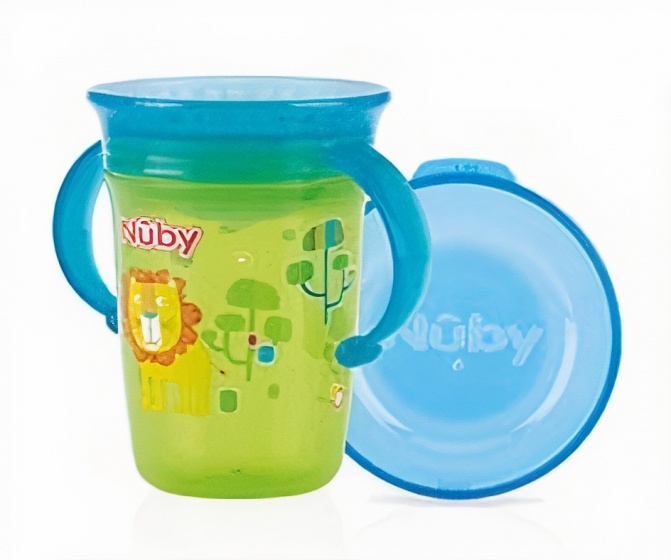 drinking cup 360° Wonder cup 240 ml green