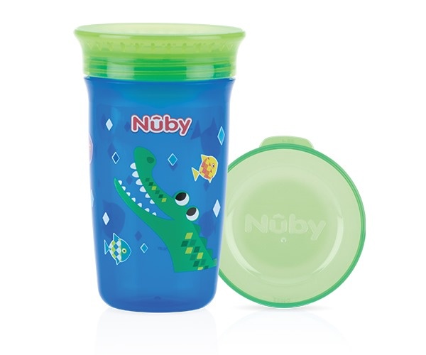 drinking cup 360° Wonder cup 300 ml crocodile