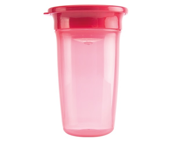 drinking cup 360° Wonder cup 300 ml pink