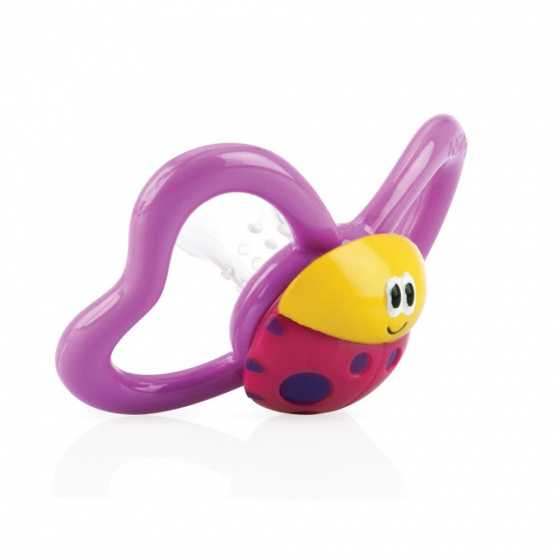 pacifier 3D-Paci-Palsoval silicone 12 cm pink