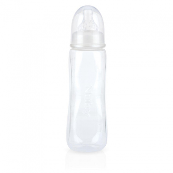 neck bottle anti colic 240 ml junior 21 cm white