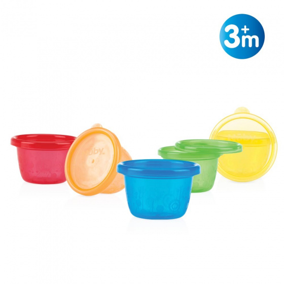 Snack bowls 120 ml 3m+