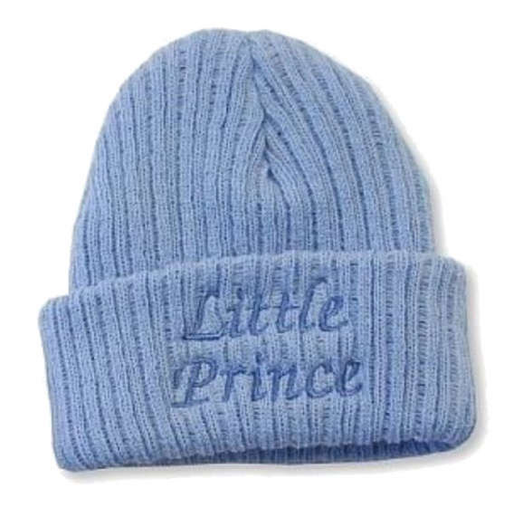 baby hat Little Prince 0-3 months blue