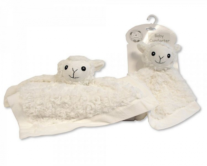 Nursery Time knuffeldoekje Schaap 30 x 30 cm polyester wit Nursery Time knuffeldoekje Schaap 30 x 30 cm polyester wit