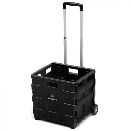 O'Daddy shopping krat 40 liter zwart O'Daddy shopping krat 40 liter zwart