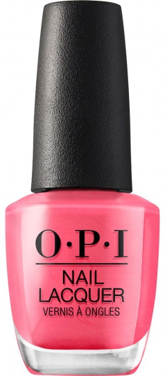 OPI lak na nechty Feelin' Hot-Hot-Hot! dámske 15 ml sklenené jemné ružové