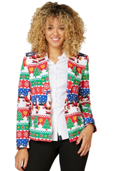 OppoSuits fúkač Snazzy Santaladies polyester veľkosť 40