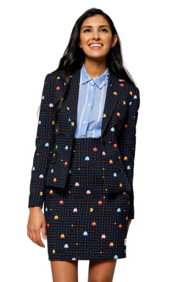 OppoSuits Dámsky kostým Madam PAC MAN polyester veľkosť 34