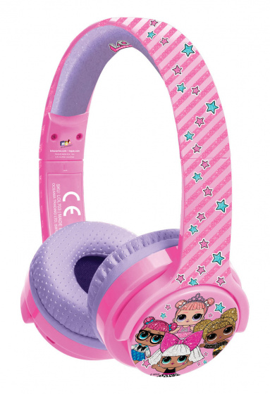 OTL koptelefoon LOL Surprise Gliterati roze junior OTL koptelefoon LOL Surprise Gliterati roze junior