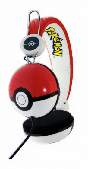 OTL koptelefoon Pokemon 100 dB junior rood/wit OTL koptelefoon Pokemon 100 dB junior rood/wit