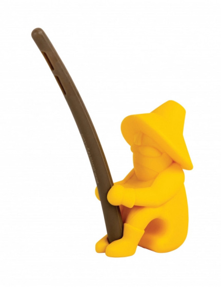 Ototo pomocník na špagety Al Dente 10 x 8,5 x 4 cm silikónová žltá